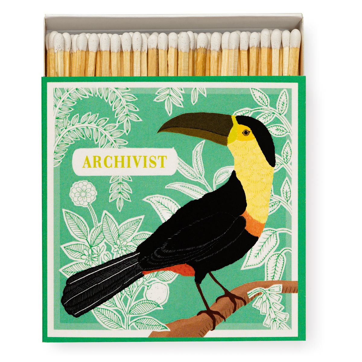 Ariane's Toucan - Square Matchboxes - Ariane Butto - from Archivist Gallery 