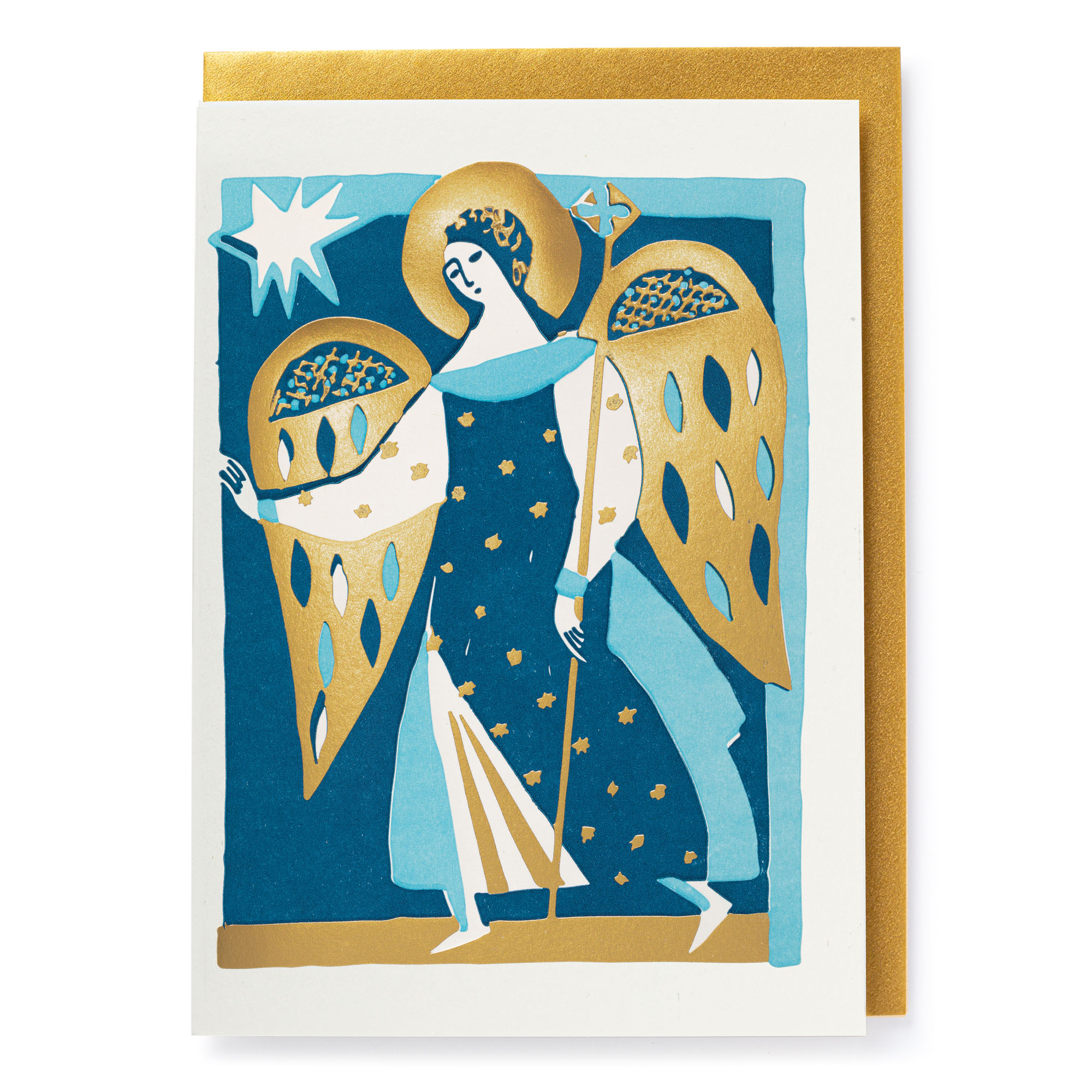 Christmas Angel (new) - Letterpress Cards - from Archivist Gallery 