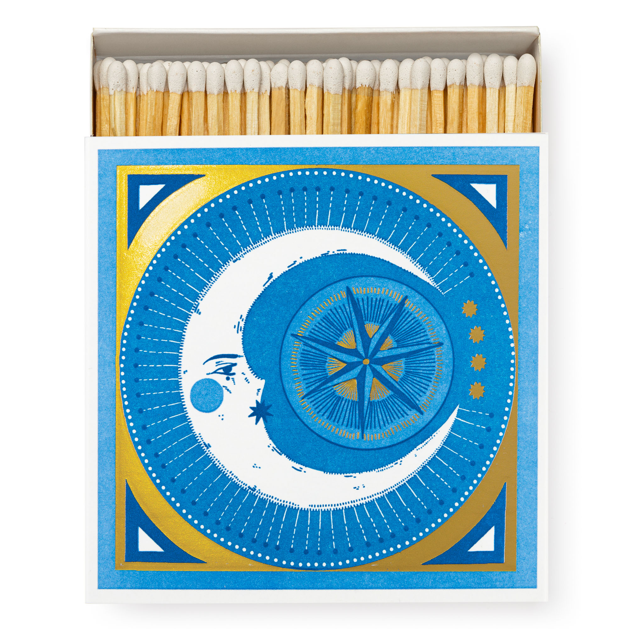 Golden Moon - Square Matchboxes - Ariane Butto - from Archivist Gallery 