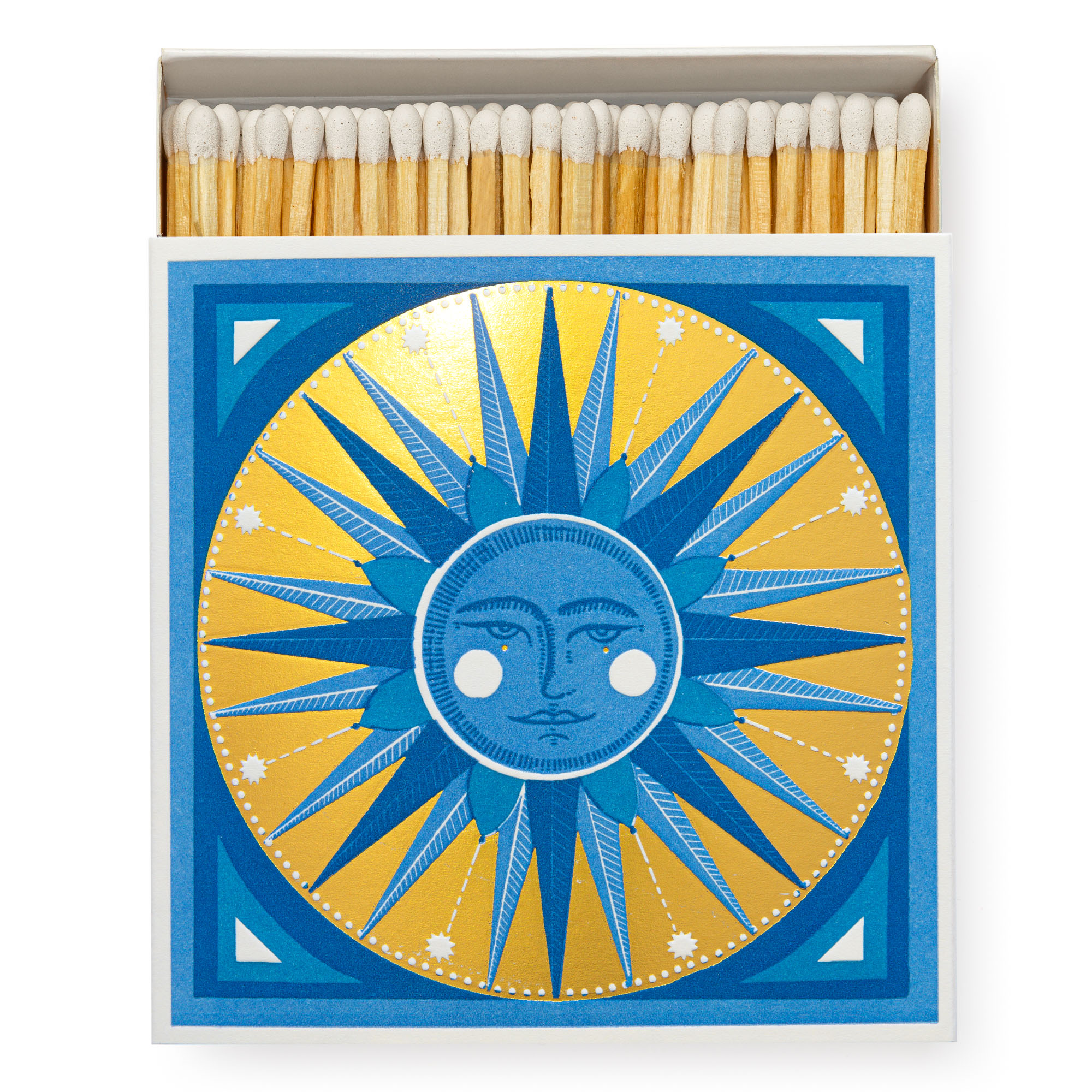 Golden Sun - Square Matchboxes - Ariane Butto - from Archivist Gallery 