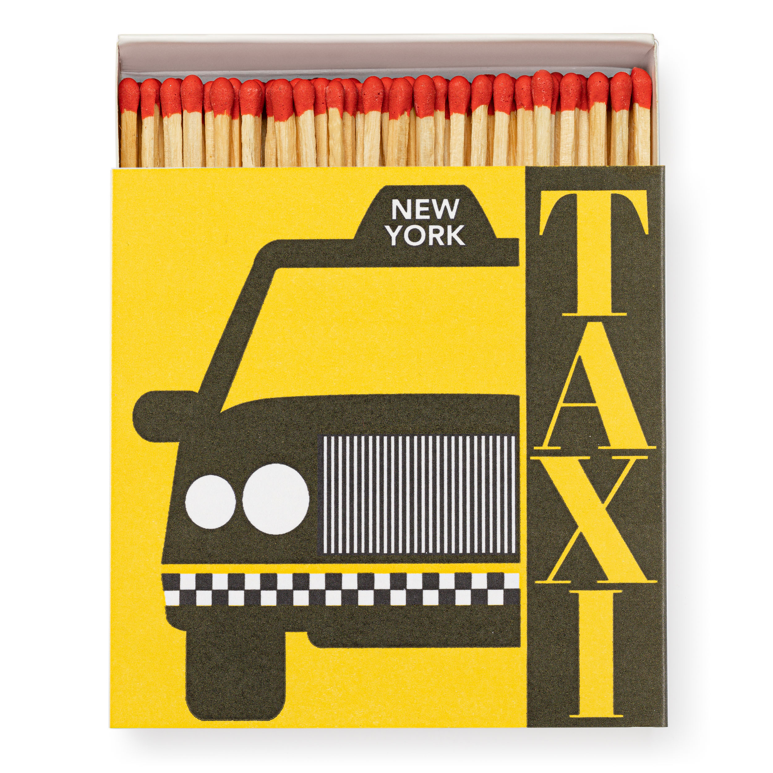 NYC Taxi - Square Matchboxes - Archivist - from Archivist Gallery 