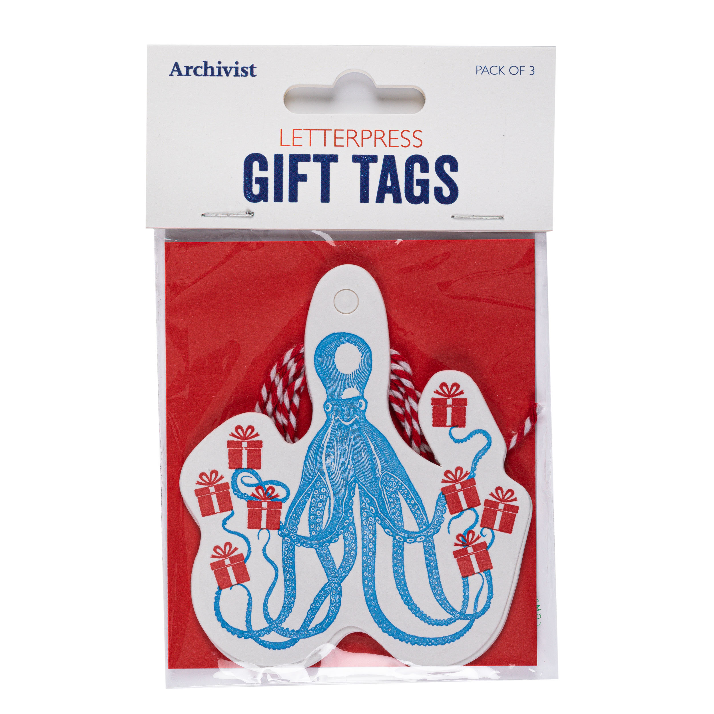 Octopus Tag - Gift tags - Jason Falkner - from Archivist Gallery view