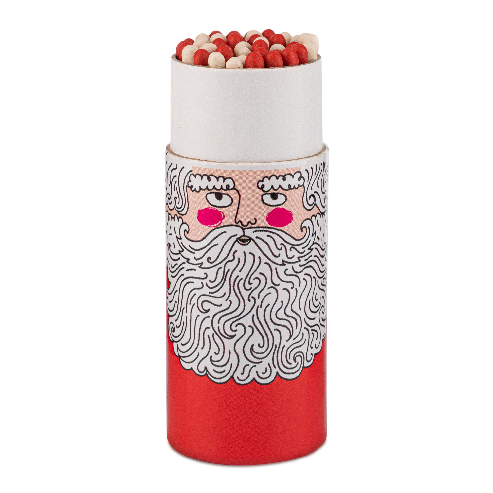 Father Christmas Cylinder Matches - Cylinder Matches - Archivist - from Archivist Gallery view
