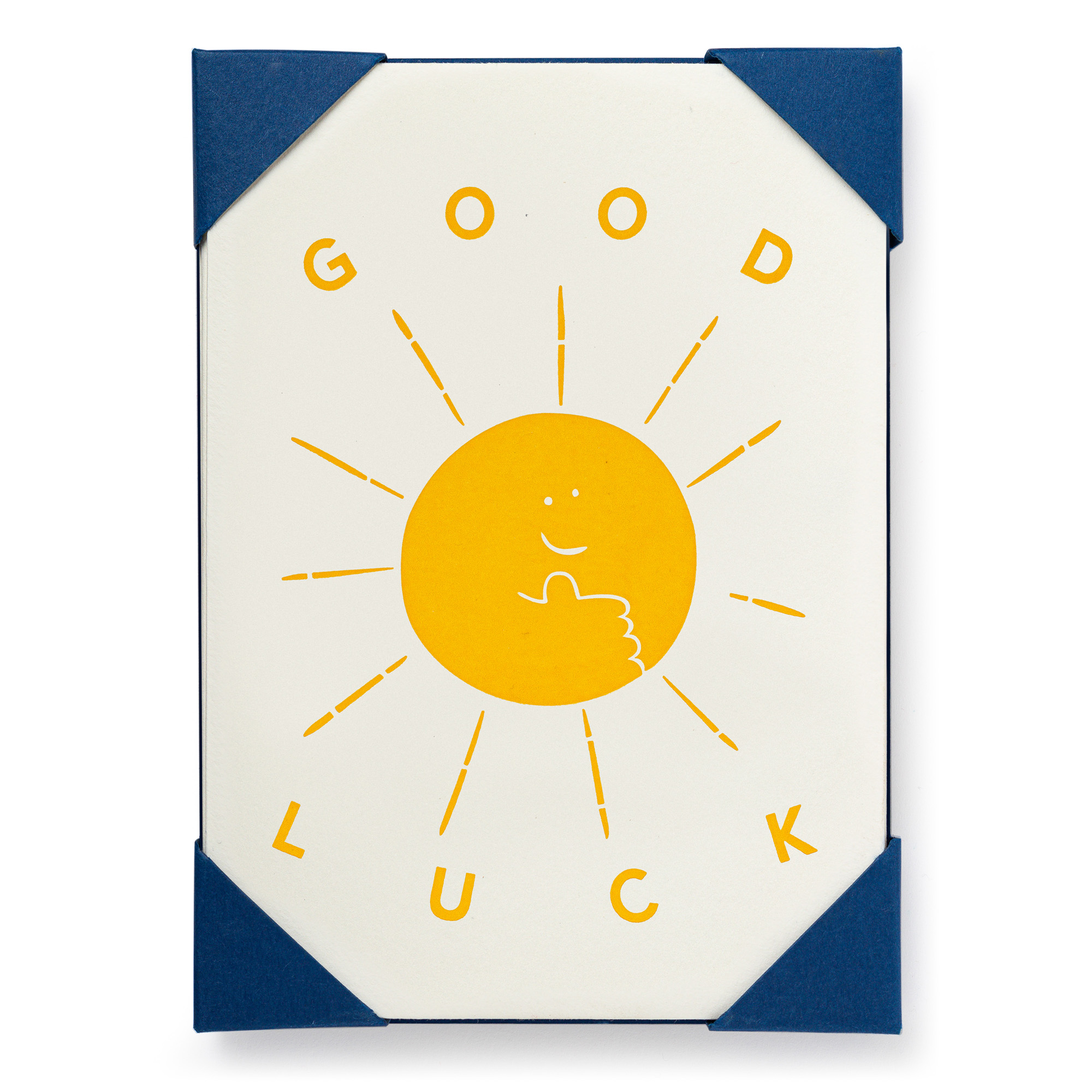 Good luck Sun - Notelets Packs - Paula Hirst - from Archivist Gallery 