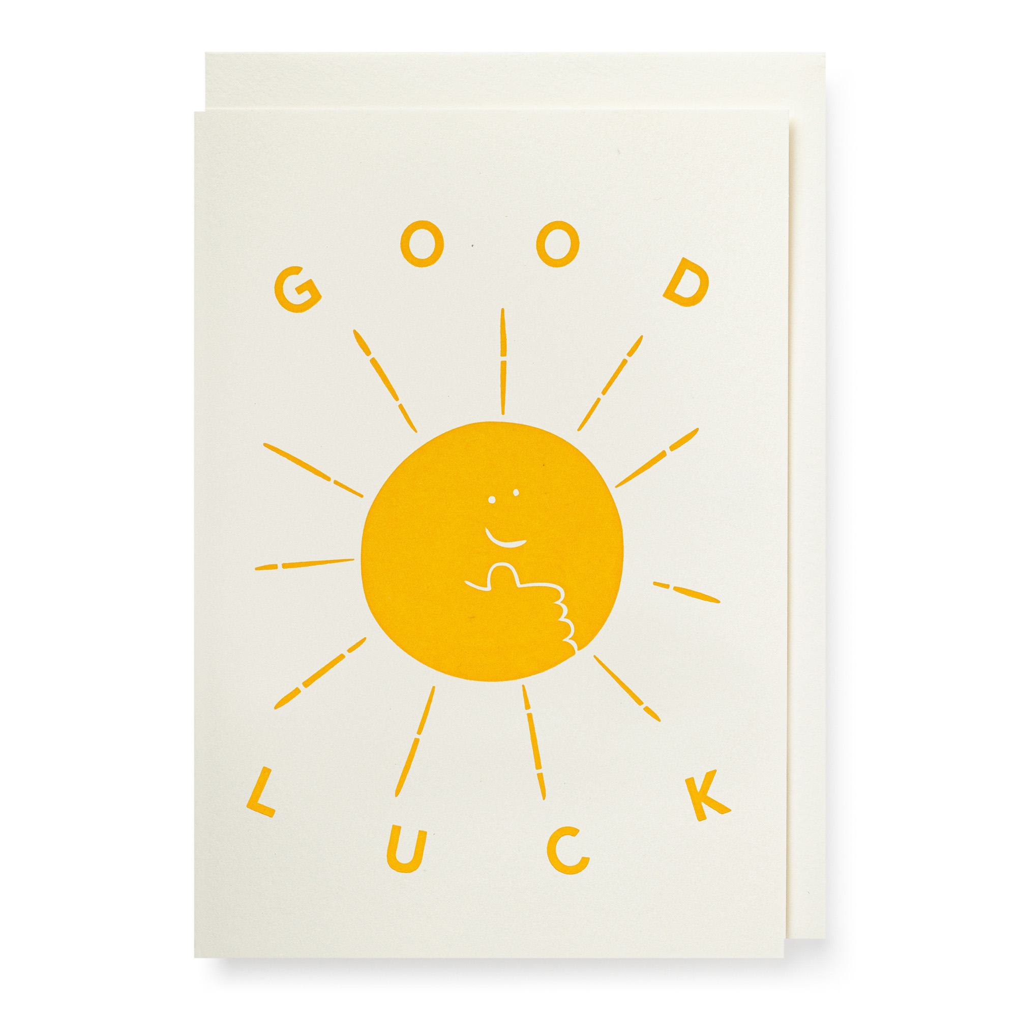 Good Luck Sun - Notelets Singles - Paula Hirst - from Archivist Gallery 
