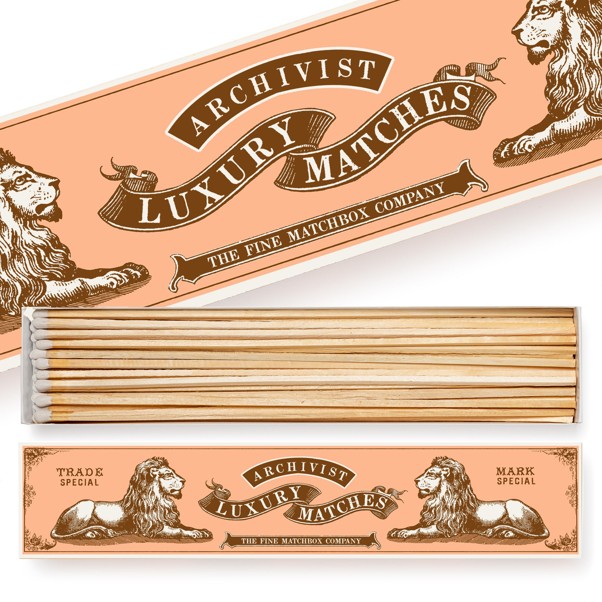 Lions - Long Matchboxes - Archivist - from Archivist Gallery 