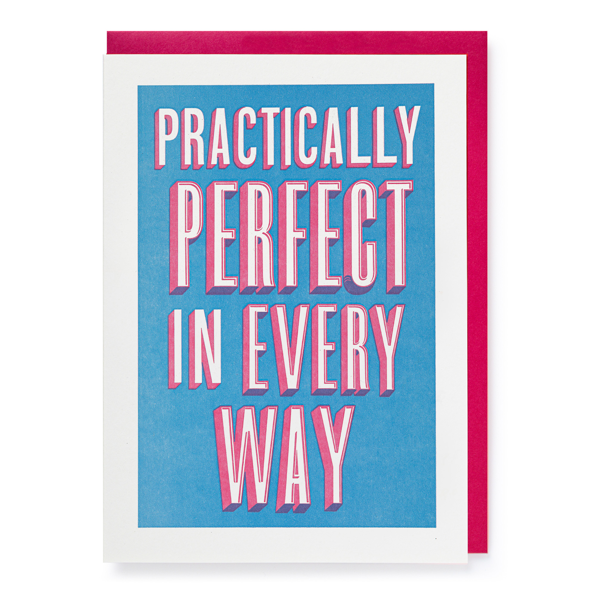 Practically Perfect - Letterpress Cards - Archivist QPs - from Archivist Gallery 