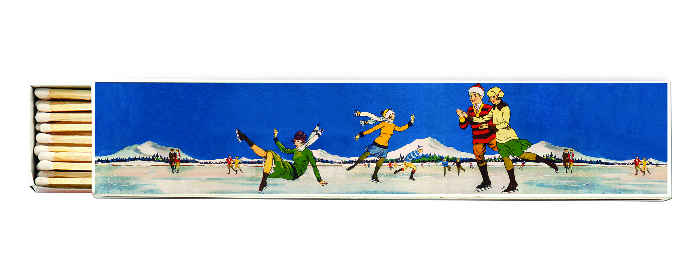 Ice Skating - Long Matchboxes - Archivist - from Archivist Gallery 