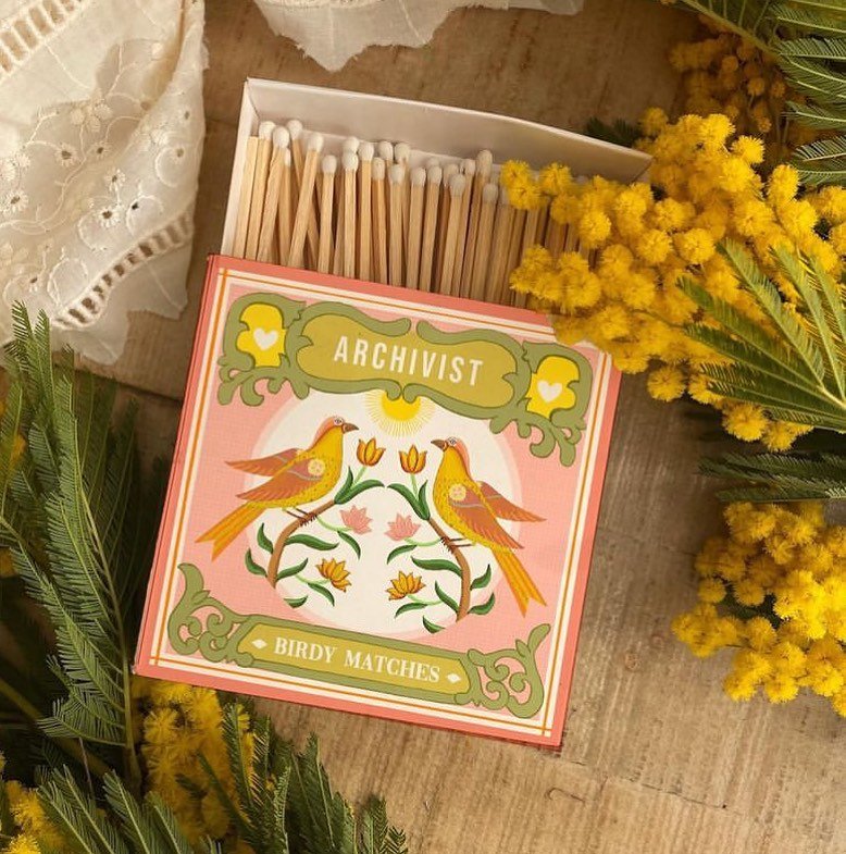 A little snap of one of our newest matchboxes to brighten up your Monday morning (designed by the...