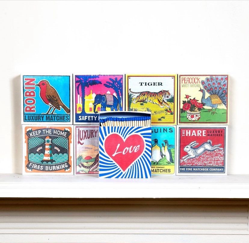 I’m calling these ‘the classic collection’, they were some of the first matchboxes we ever printe...