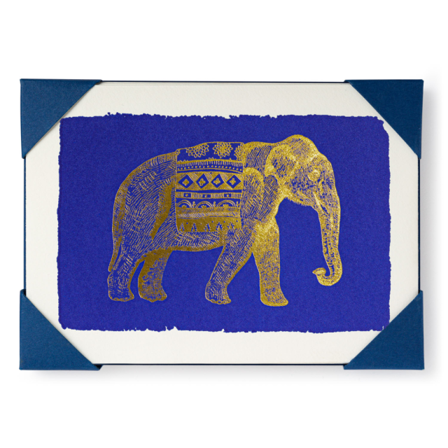 Blue Elephant - Notelets Packs - from Archivist Gallery
