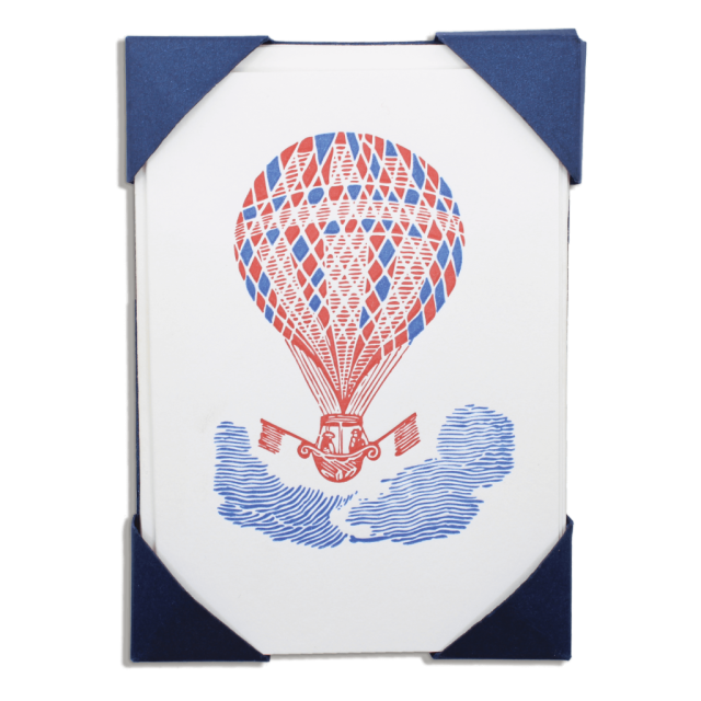 Hot Air Balloon - Notelets Packs - from Archivist Gallery