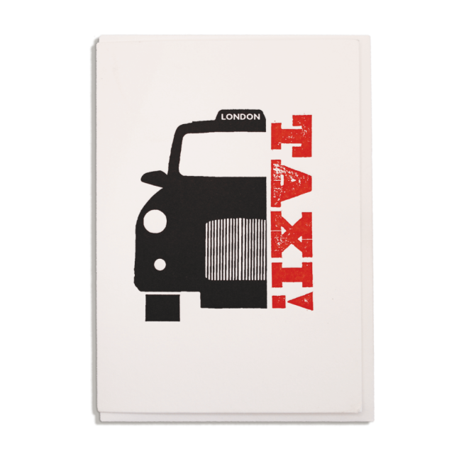 Taxi - Notelets Singles - from Archivist Gallery