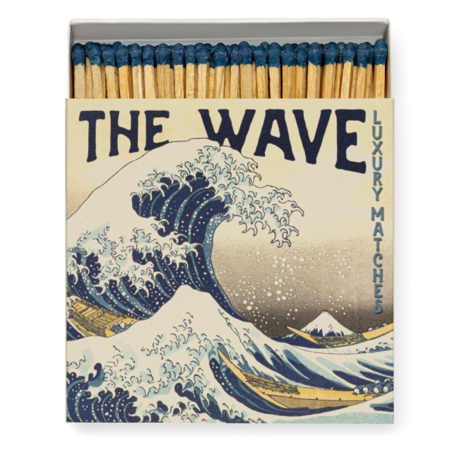 Hokusai Wave - Square Matchboxes - from Archivist Gallery