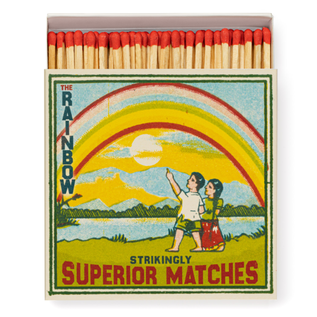 The Rainbow - Square Matchboxes - from Archivist Gallery