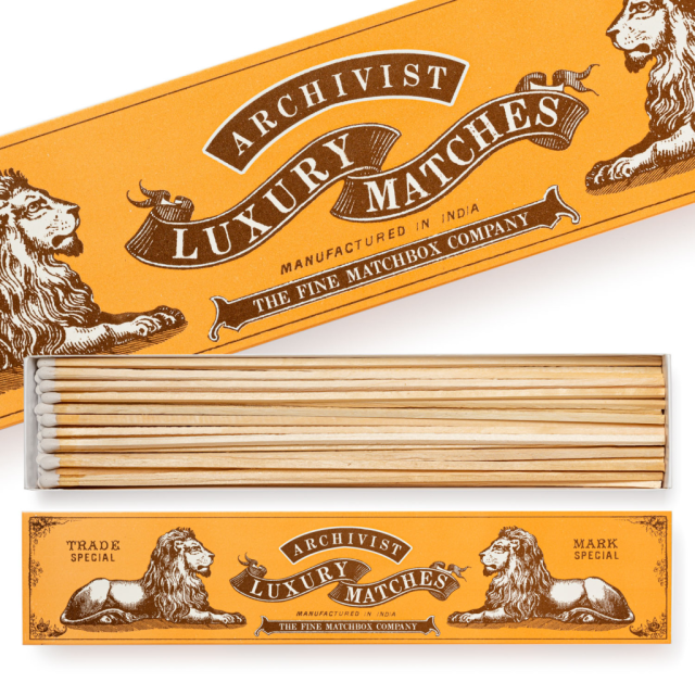 Lions - Long Matchboxes - Archivist - from Archivist Gallery