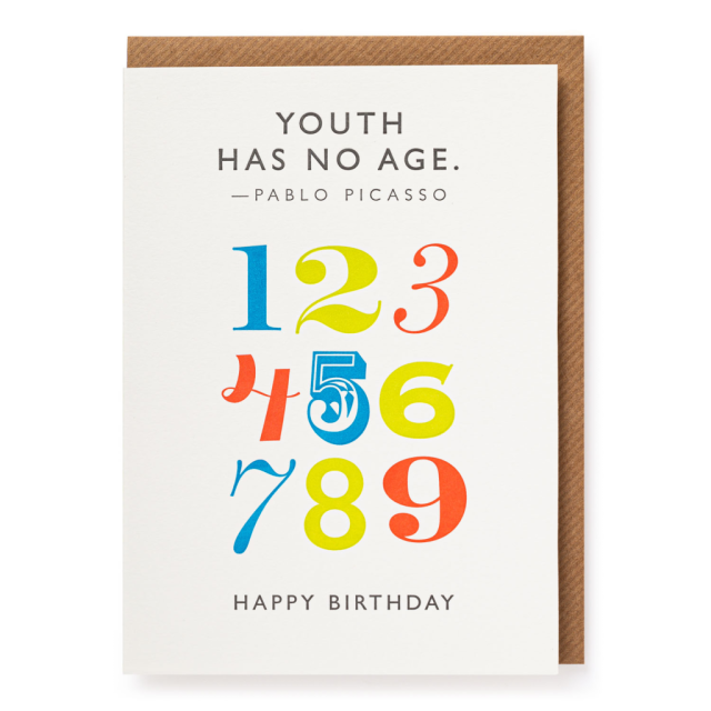 Picasso Youth - Letterpress Cards - Jason Falkner - from Archivist Gallery