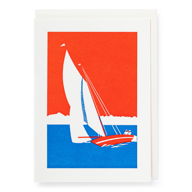 Yacht - Letterpress Cards - from Archivist Gallery