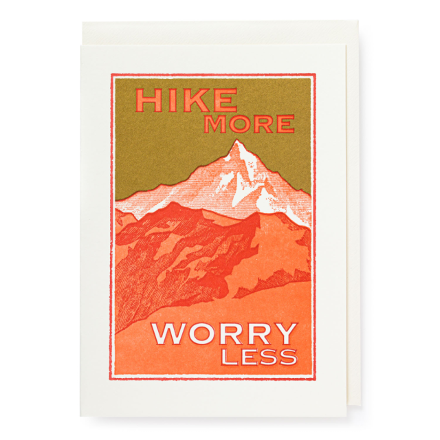 The Mountain - Letterpress Cards - from Archivist Gallery