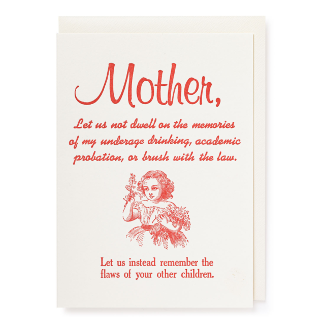 Let us not Dwell - Letterpress Cards - from Archivist Gallery