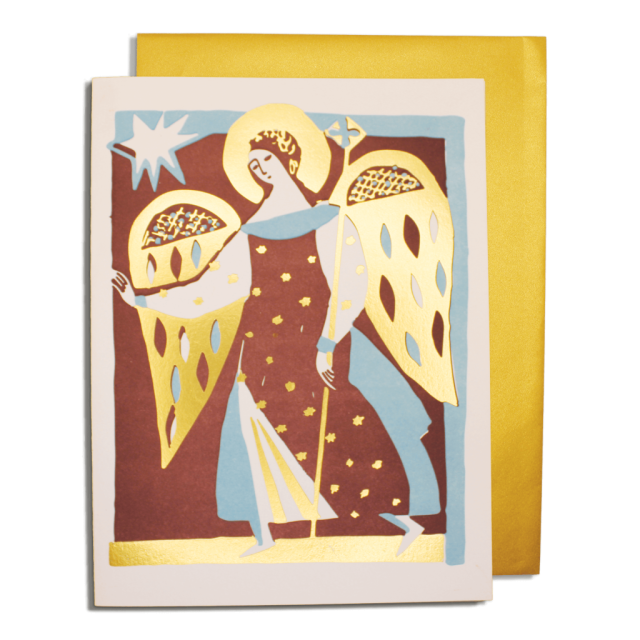 Christmas Angel - Letterpress Cards - from Archivist Gallery