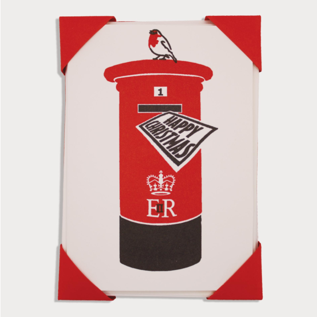 Christmas Post Box - Notelets Packs - Archivist - from Archivist Gallery