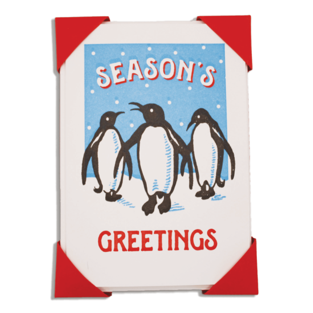 Christmas Penguins - Notelets Packs - Archivist - from Archivist Gallery